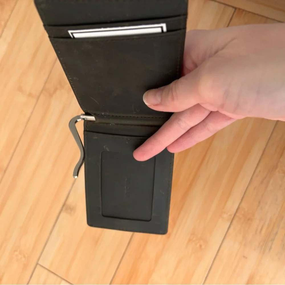 Apollo Leather Wallet with Money Clip - Picture 7 of 7